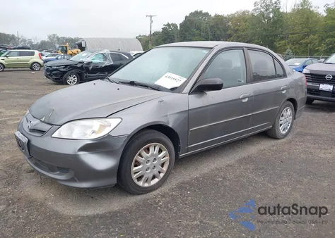 2004 Honda Civic Lx from USA, damaged, VIN 2HGES16564H615678